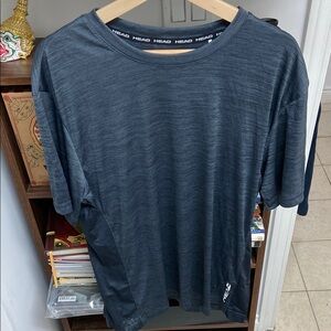 HEAD Men's Gray Performance Shirt MWT NEW